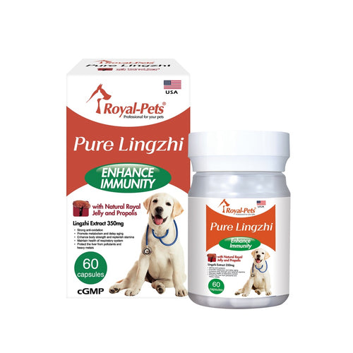 Royal-Pets - Pure Lingzhi [60 capsules]