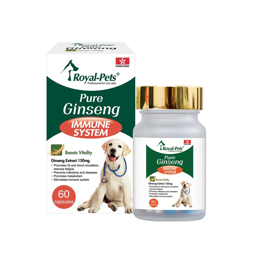 Royal-Pets - Pure Ginseng [60 capsules]