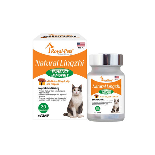Royal-Pets - Natural Lingzhi [30 capsules]