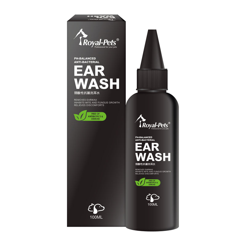 Royal-Pets PH-Balanced Anti-Bacterial Ear Wash 100ml