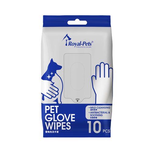 Royal-Pets - Pet Glove Wipes 10'S