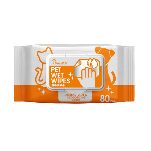 Royal-Pets - Pet Wet Wipes 80'S